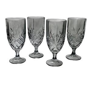 Tinted Glass Water Goblets